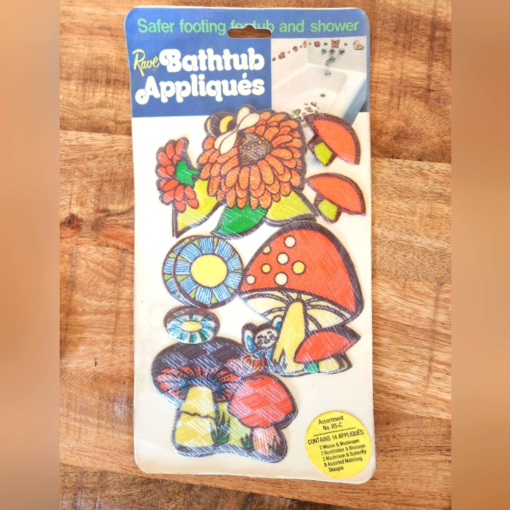Rave- Bathtub Appliques